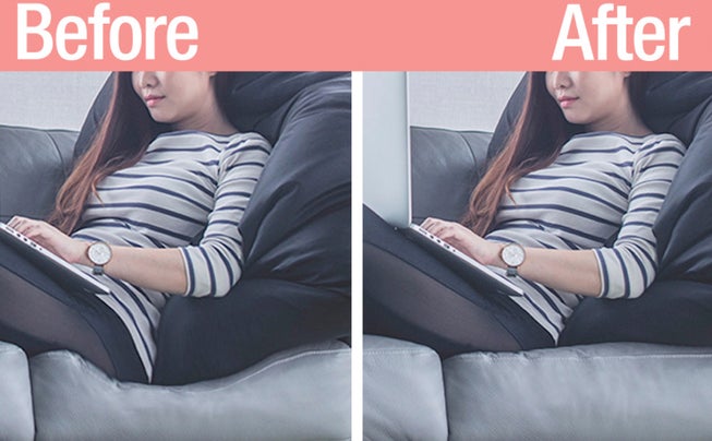 Adjustable Cushion Support Seat Savers, Loveseat image number 1