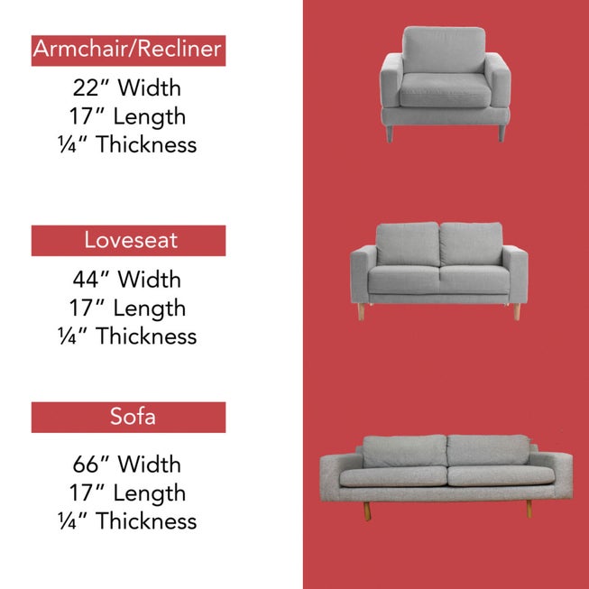 Adjustable Cushion Support Seat Savers, Loveseat image number 7
