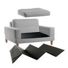 Adjustable Cushion Support Seat Savers, Loveseat image number null