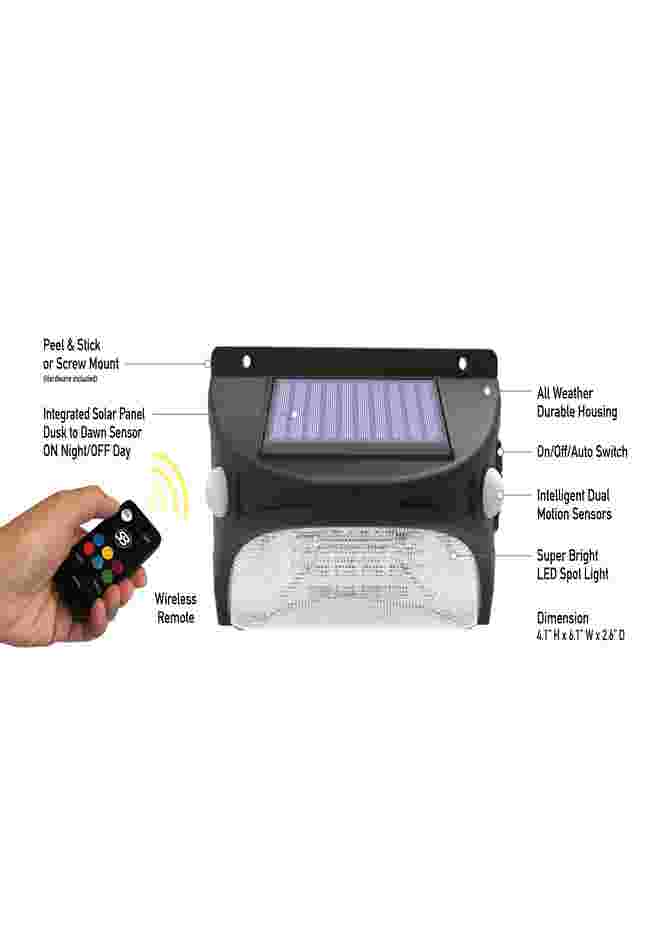 SensorBrite® Spectrum Solar-Powered LED Light image number 4