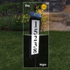 Sensor Brite® Solar-Powered Address Sign image number null