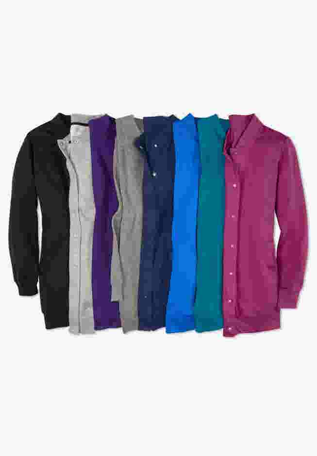 Fleece Baseball Jacket image number 2