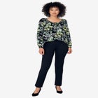 Stretch Chino Mid-rise Tapered Straight Pants image number null