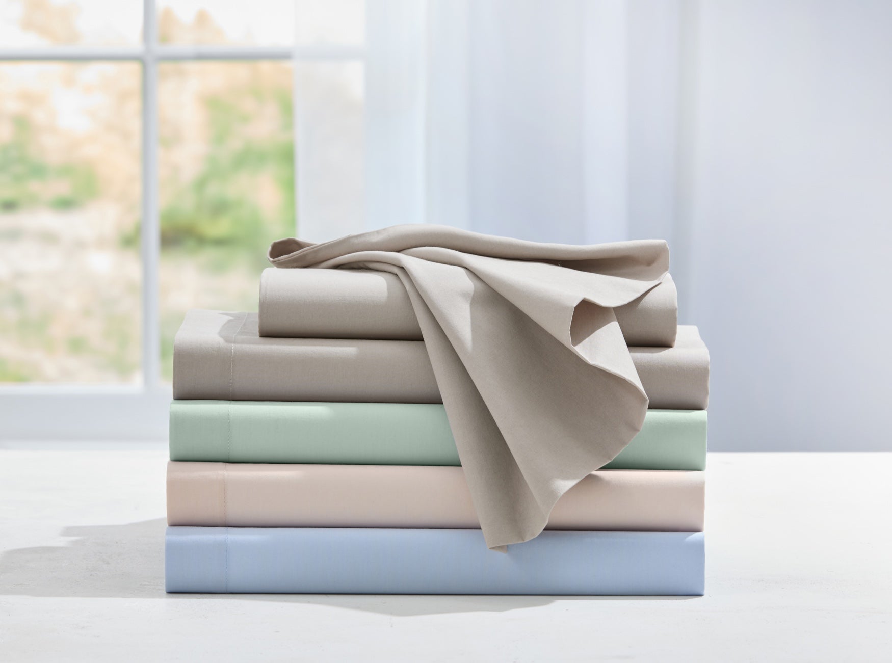 Percale Cotton Sheet Set image number 1