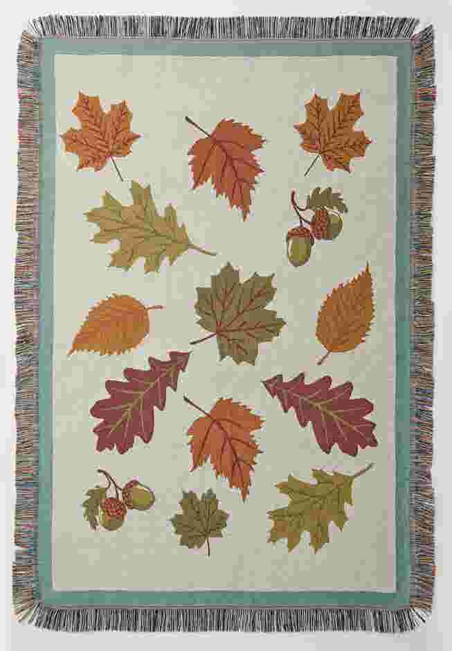 Jacquard Tapestry Blanket image number 0