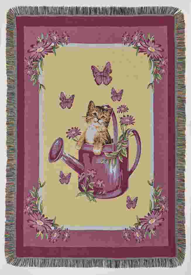 Jacquard Tapestry Blanket image number 0