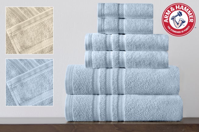 Arm & Hammer Performance 6-PC Towel Set image number null