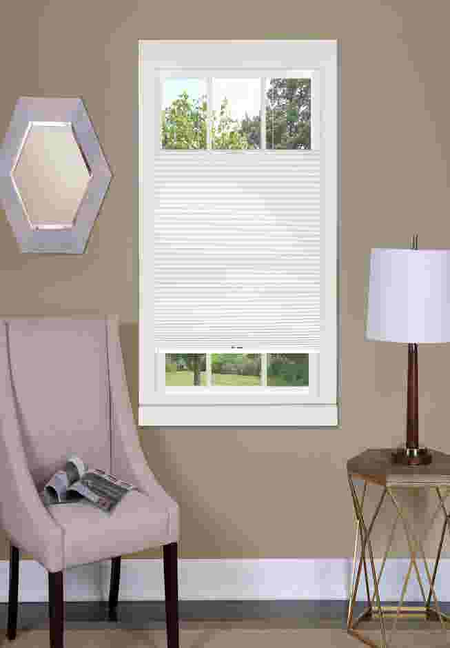 Cordless Top-Down Honeycomb Cellular Pleated Shade image number 0