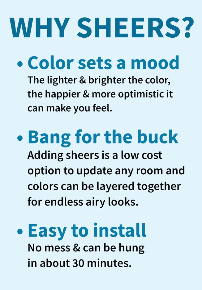 BH Studio Sheer Voile Rod-Pocket Panels -Set of 2 image number 2