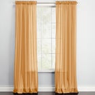 BH Studio Sheer Voile Rod-Pocket Panels, Set of 2 image number 0