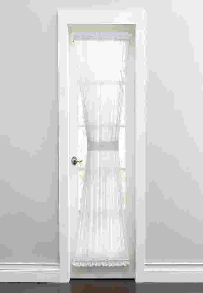 BH Studio Sheer Voile Door Panel With Tiebacks image number 0