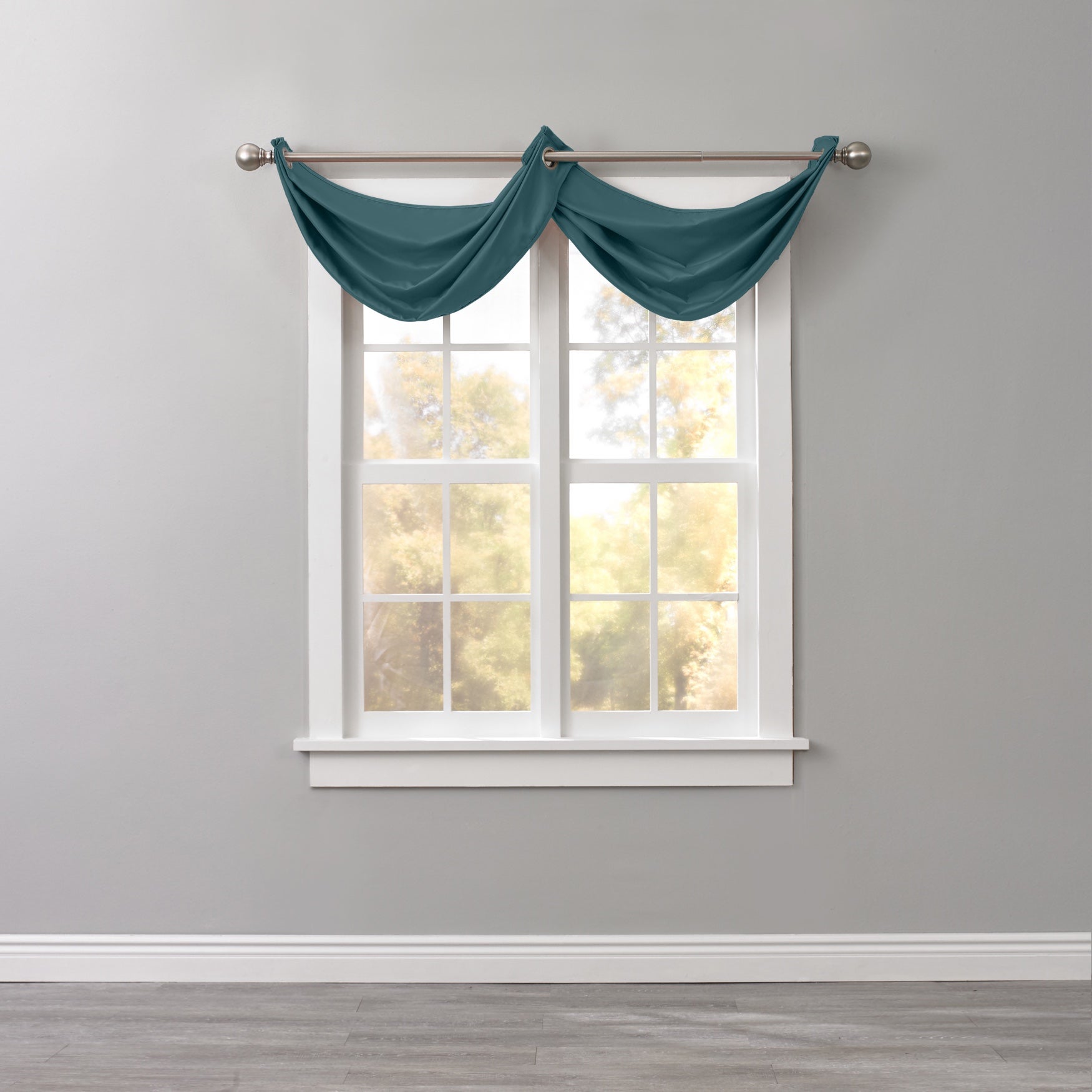 BH Studio Room-Darkening Waterfall Grommet Valance image number 0