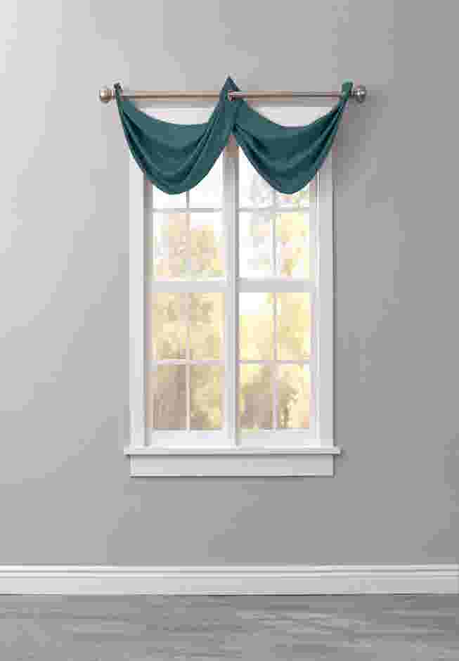 BH Studio Room-Darkening Waterfall Grommet Valance image number 0