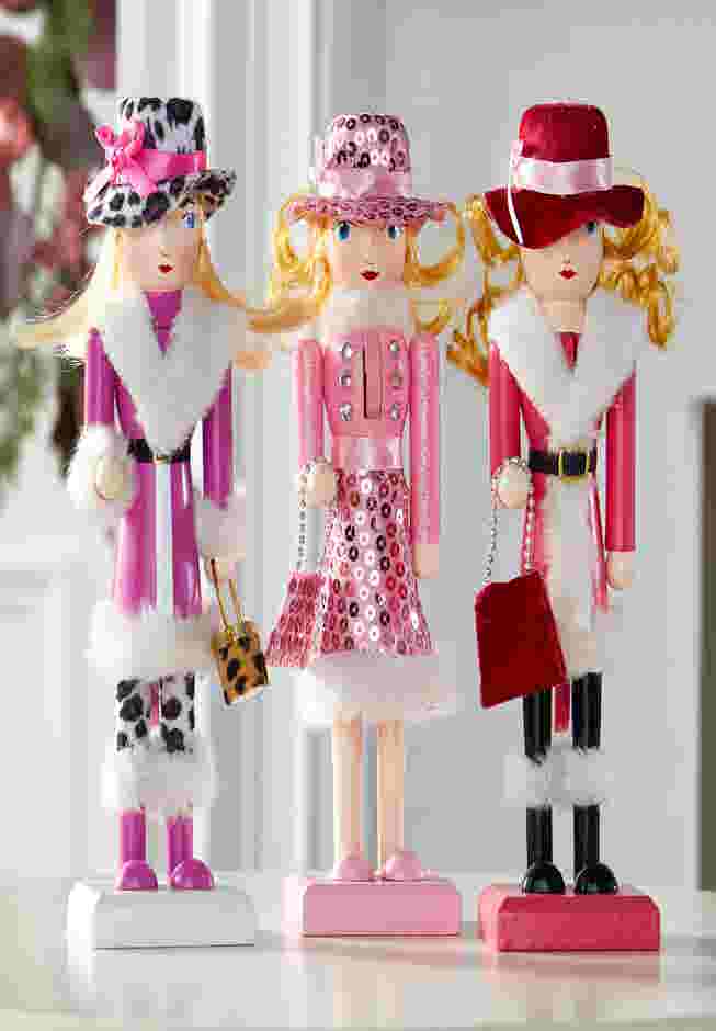 Set of 3 Nutcracker Girls image number 0