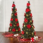 Fully Decorated Pre-Lit 4½FT Pop-Up Christmas Tree image number null