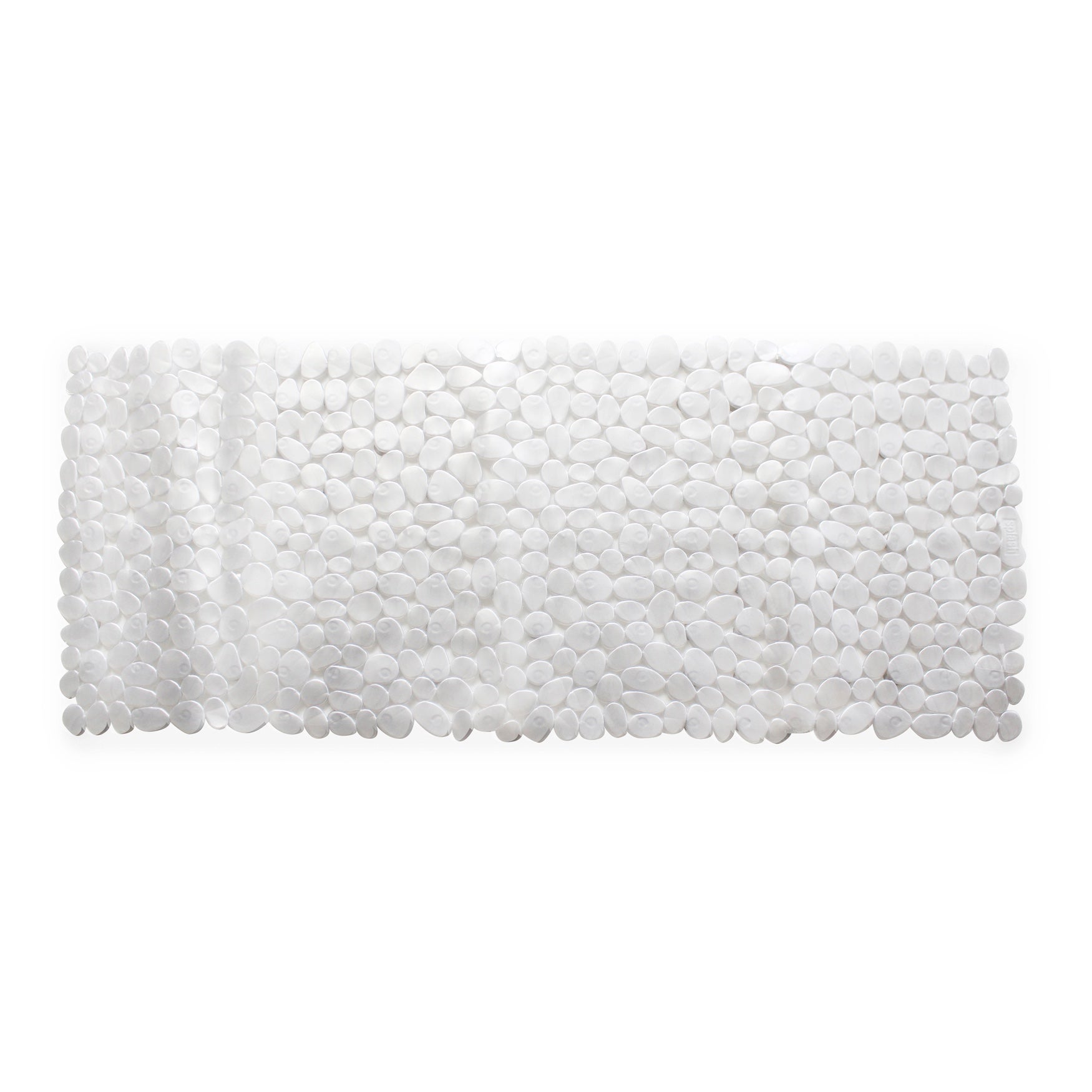 Extra Long Tub Mat With River Stones Design image number 0