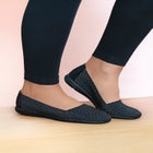 The Bethany Stretch Woven Slip On Flat image number null