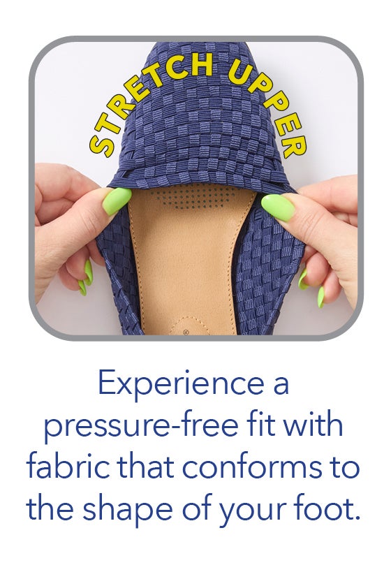 The Bethany Stretch Woven Slip On Flat image number 9