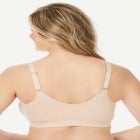Wireless Front-Close Cotton Comfort Bra image number null
