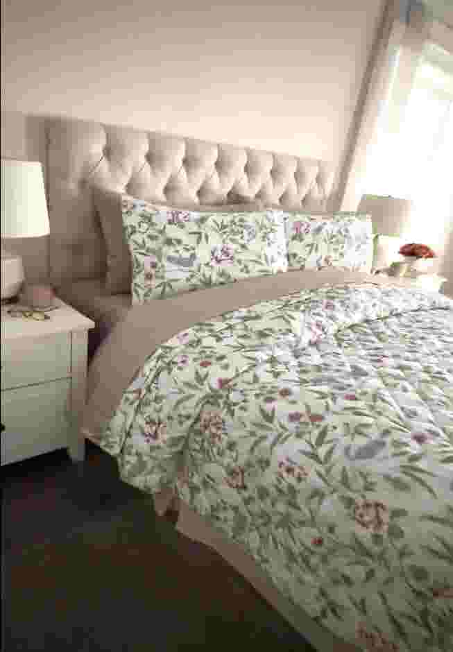Lyocell Cotton Birdsong Quilt Set image number 1