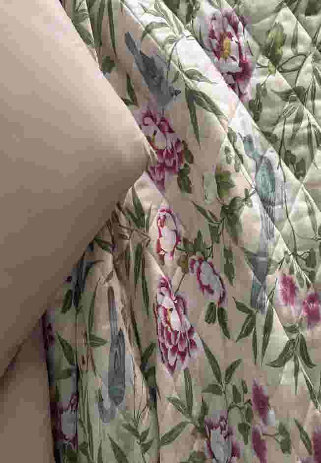 Lyocell Cotton Birdsong Quilt Set image number 3