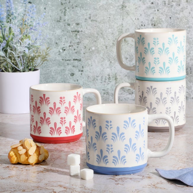 Palmridge 15 oz. Stackable Mugs, Set of 4 image number null