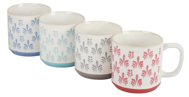 Palmridge 15 oz. Stackable Mugs, Set of 4 image number null
