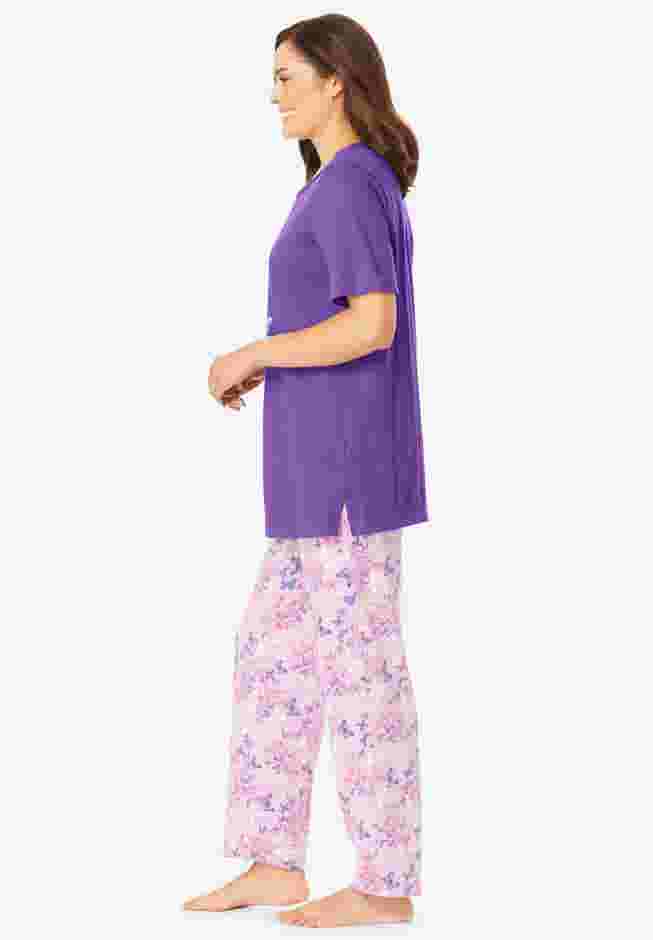 Graphic Tee PJ Set image number 2