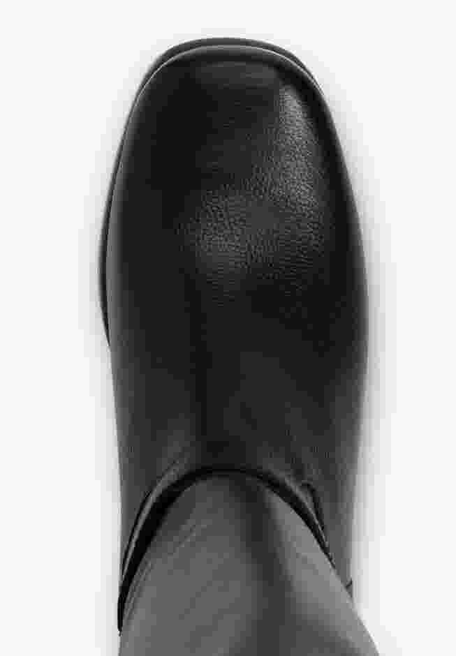 The Donna Tall Wide Calf Leather Boot By Comfortview image number 4
