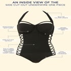 Boss Underwire One Piece Swimsuit image number null