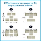Indoor/Outdoor Santorini Modular Coffee Table image number null