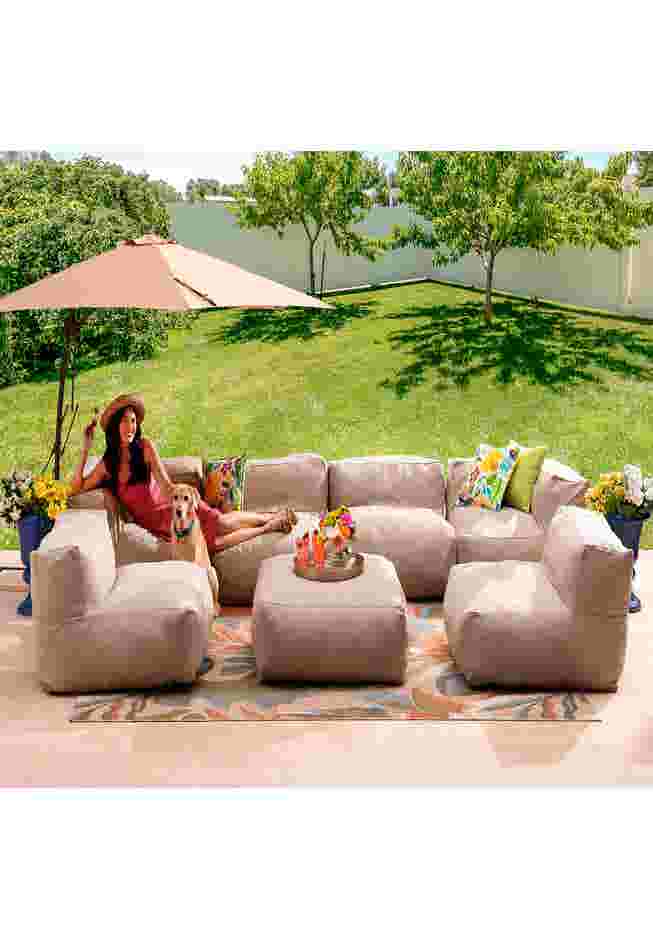 Indoor/Outdoor Santorini Modular Coffee Table image number 1