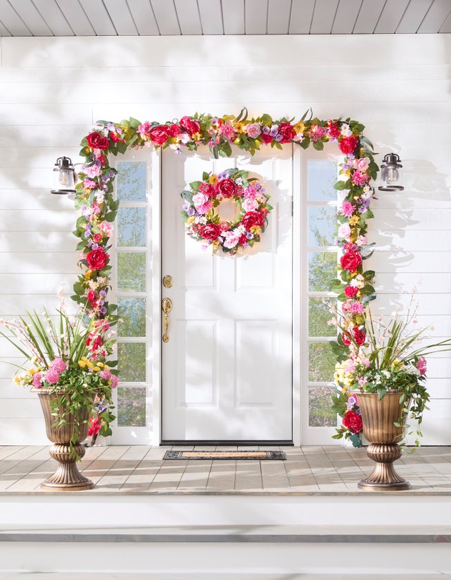 24"H Pre-Lit Mia Spring Tabletop Tree image number null