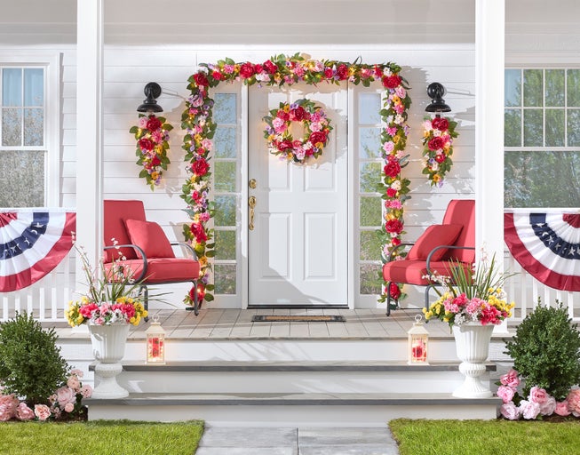 24"H Pre-Lit Mia Spring Tabletop Tree image number null