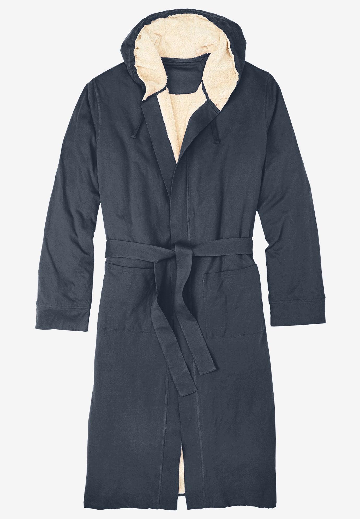 Sherpa-Lined Robe image number 0