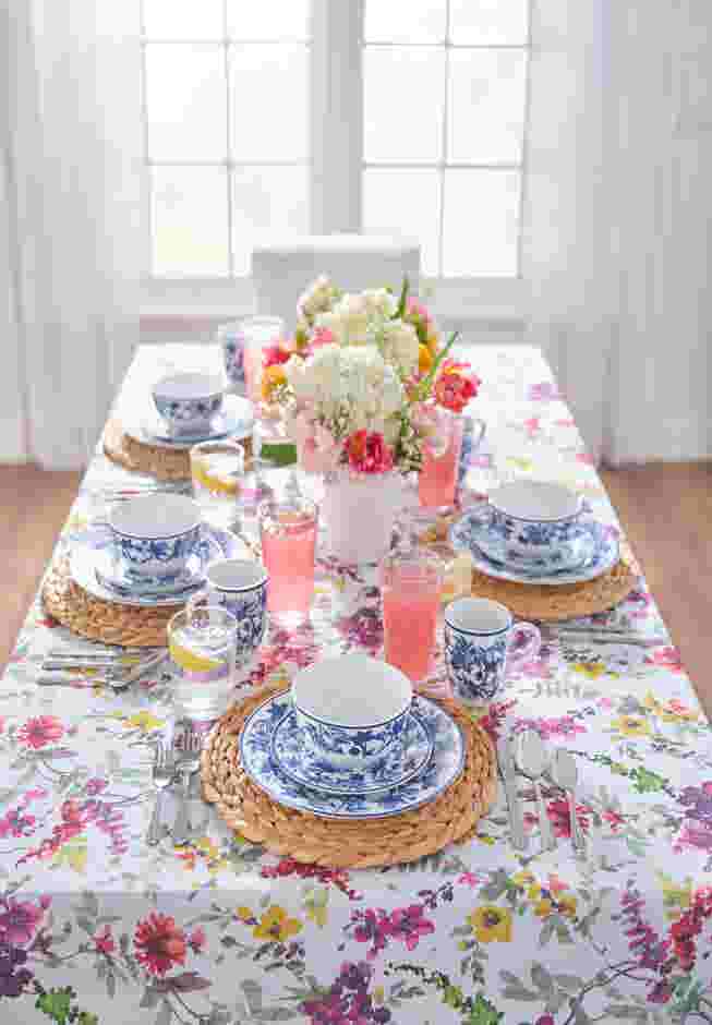 Goodale Vintage Blue 16-Pc. Stoneware Dinnerware Set image number 1