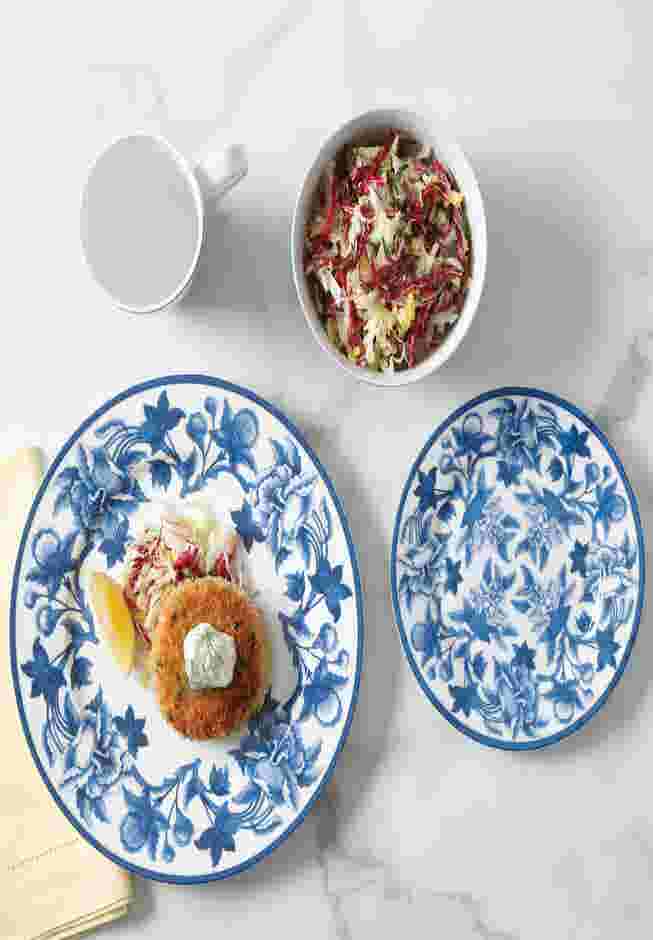 Goodale Vintage Blue 16-Pc. Stoneware Dinnerware Set image number 5
