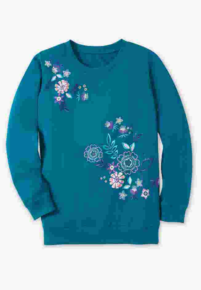 Printed Sweatshirt image number 3