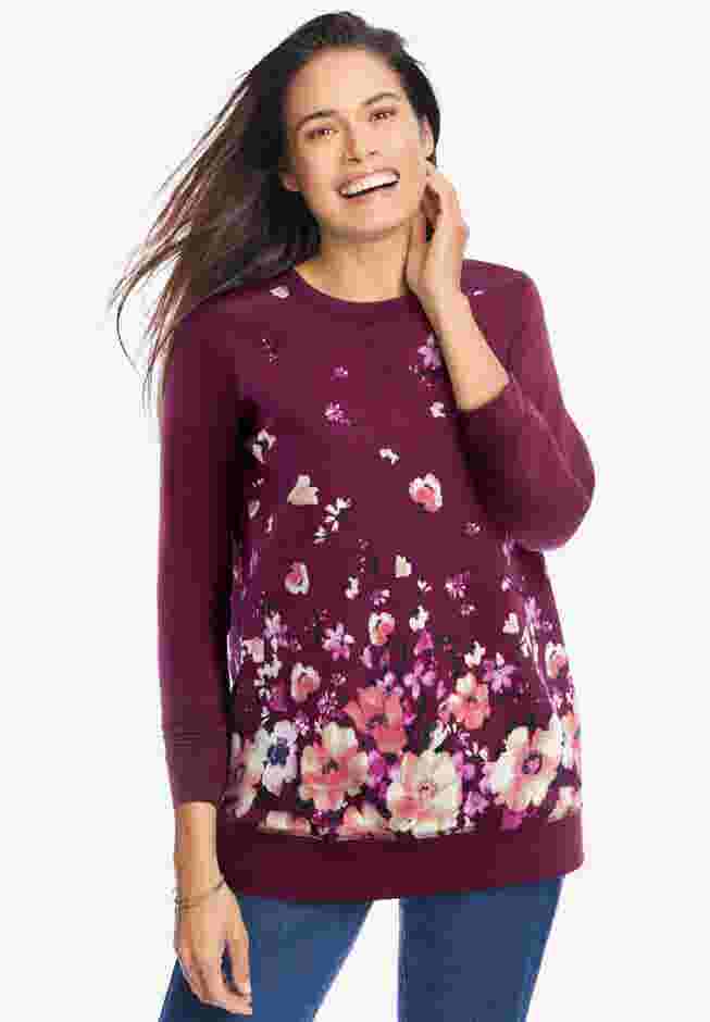 Printed Sweatshirt image number 5