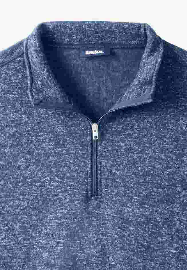 Quarter Zip Fleece Sweater image number 1