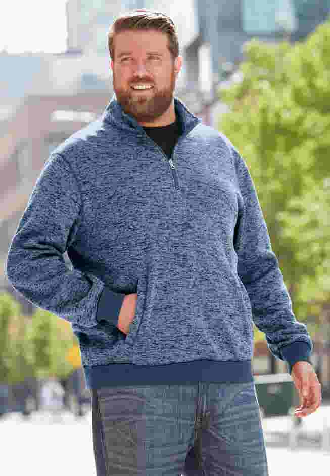 Quarter Zip Fleece Sweater image number 2