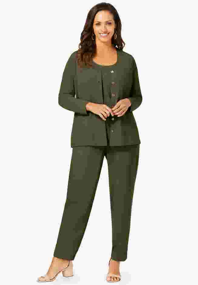 4-Piece Stretch Knit Wardrober image number 0