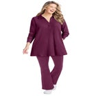 Corduroy Straight Leg Jeans image number null