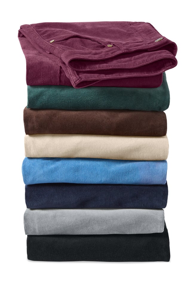 Corduroy Straight Leg Jeans image number 4