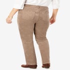 Corduroy Straight Leg Jeans image number null
