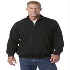 Quarter Zip-Front Wicking Fleece Jacket image number null