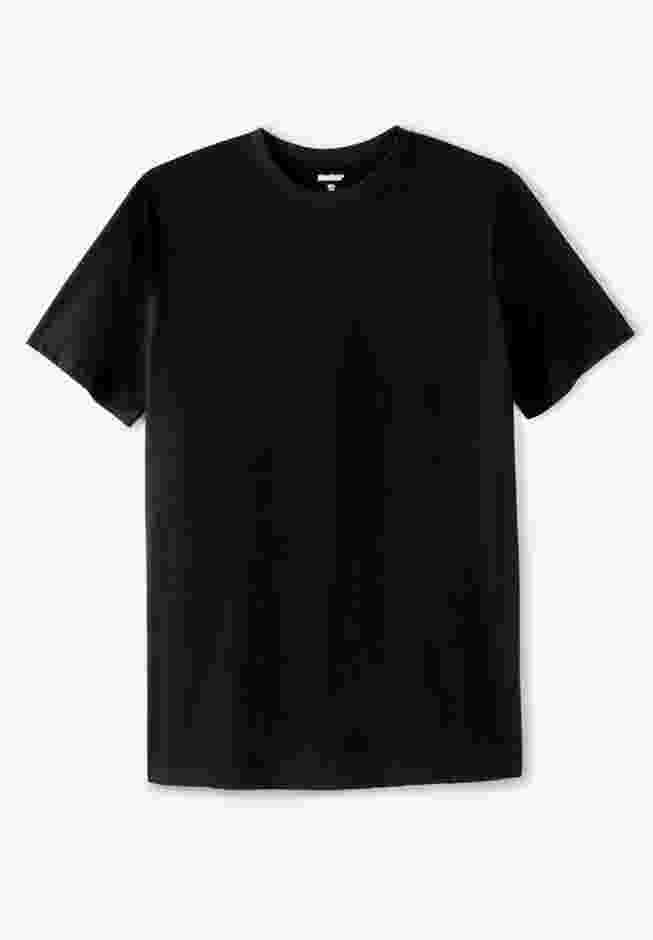 Shrink-Less Lightweight Longer-Length Crewneck T-Shirt image number 0