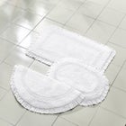 Rectangle Ruffle Bath Rug image number null