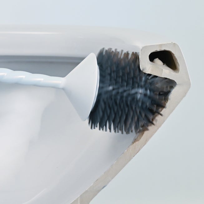 Horsepower™ Unicorn™ Motorized Silicone Toilet Brush image number null