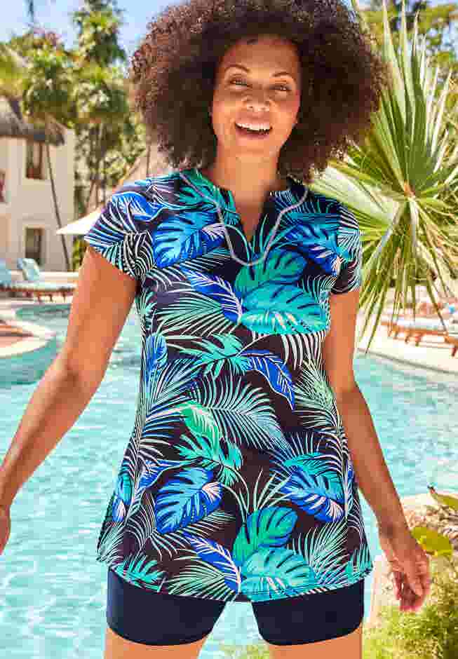 Chlorine Resistant Swim Tunic image number 3